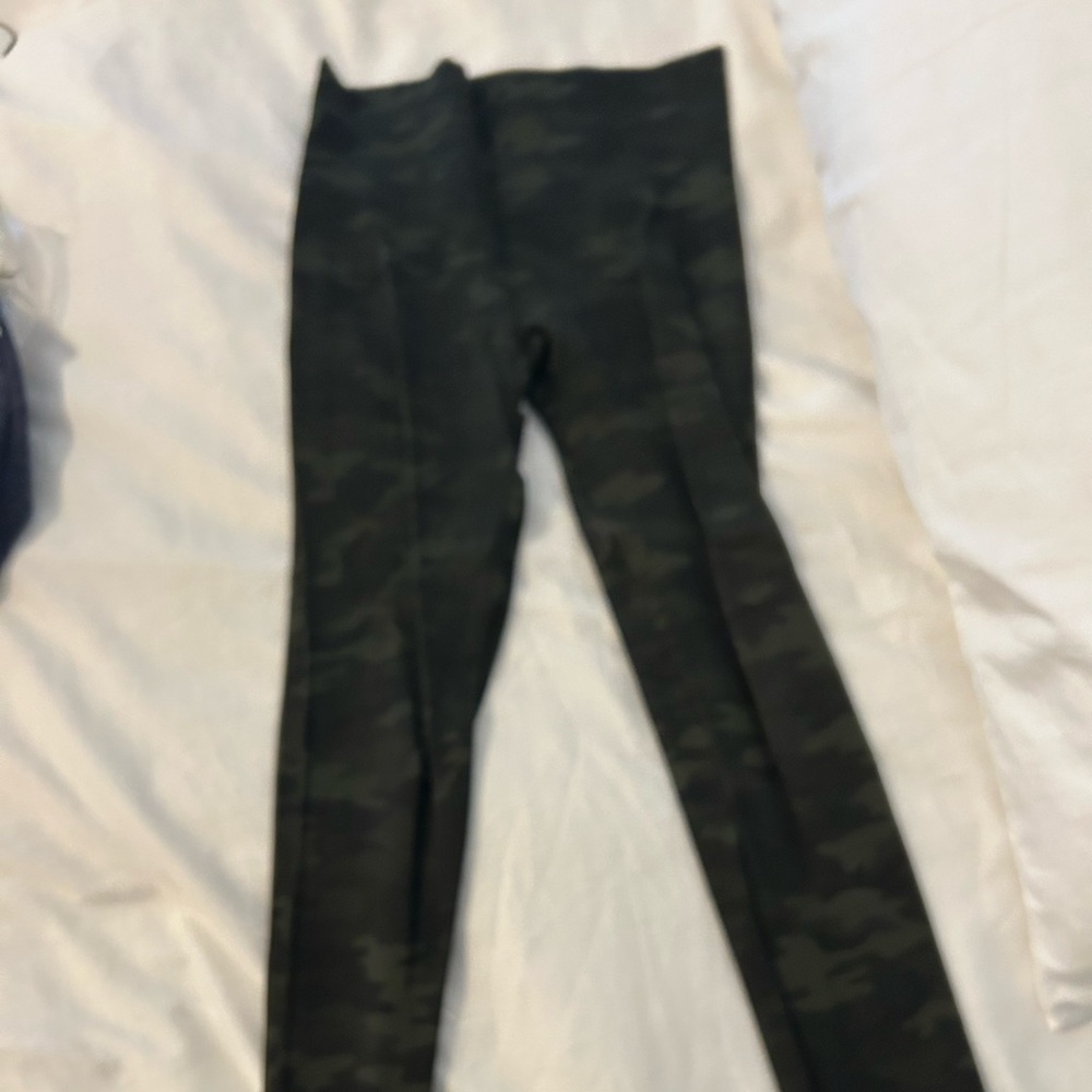 Spanx camo leggings